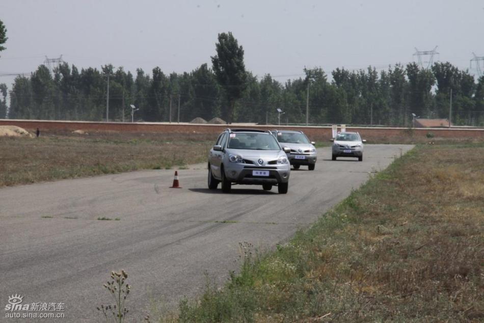 雷诺科雷傲试车实拍图