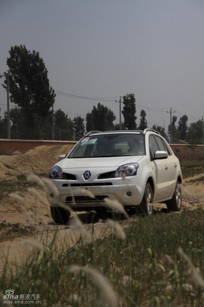 雷诺科雷傲试车实拍图