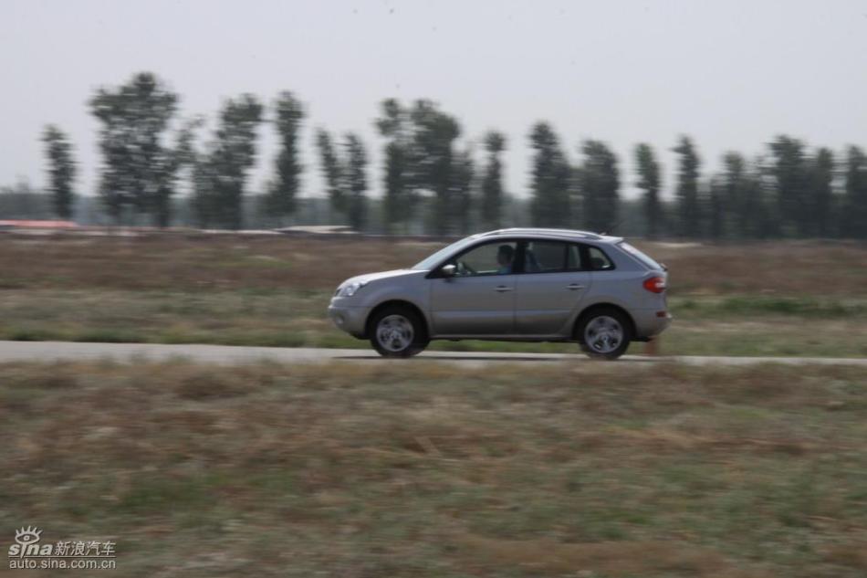 雷诺科雷傲试车实拍图