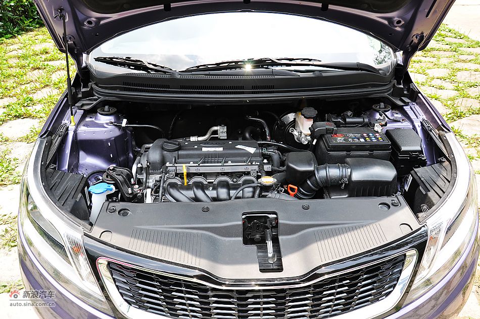 东风悦达起亚K2引擎底盘