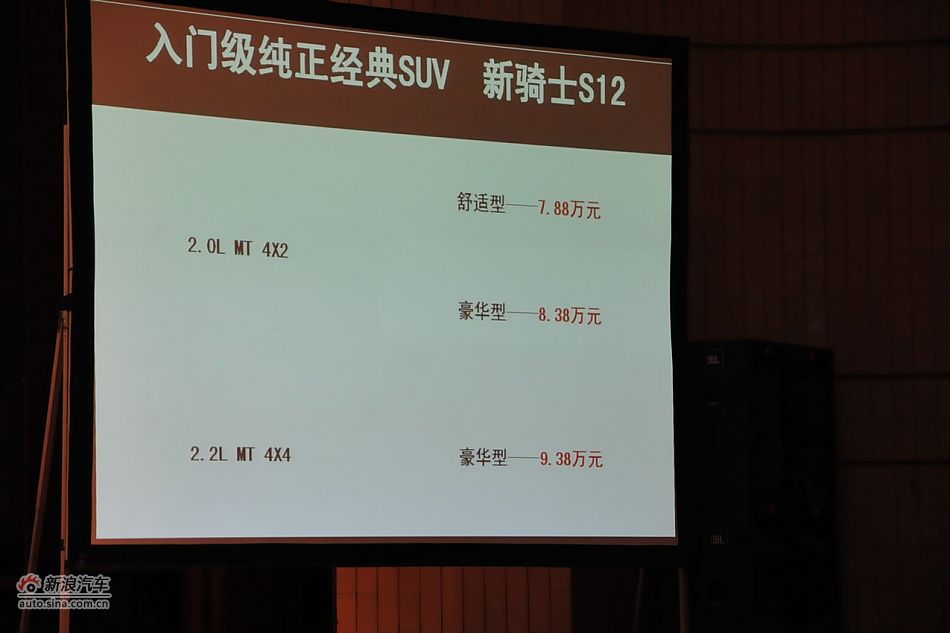 北汽有限公司采购副总裁姚建勇公布价格