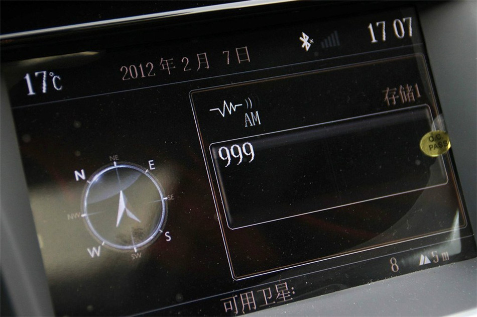 2012款东风标致508 2.0L自动经典版