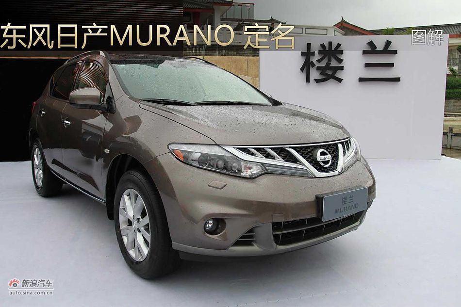 东风日产MURANO楼兰静态图解