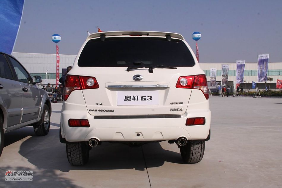 吉奥奥轩G3外观图片