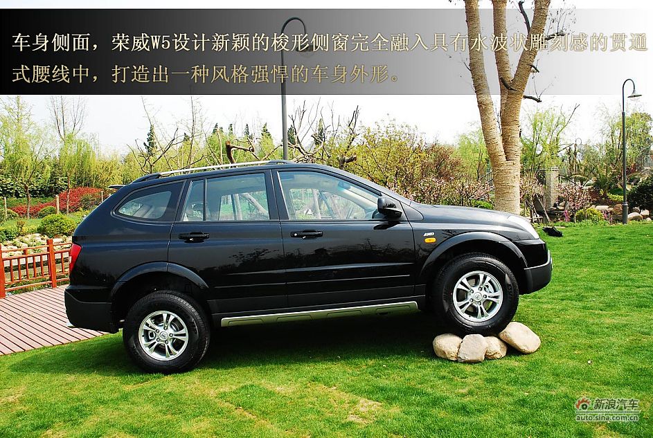 荣威W5静态体验图解