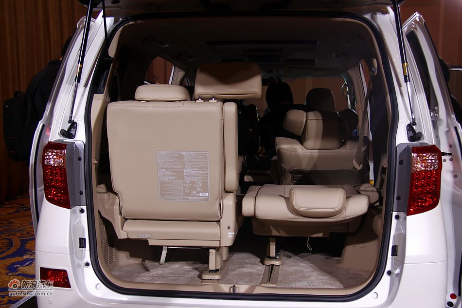 alphard上市实拍-内饰