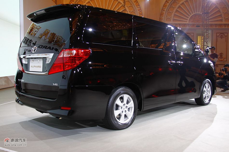 alphard上市实拍-外观