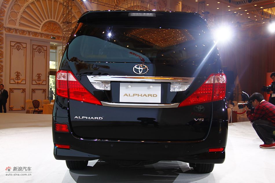 alphard上市实拍-外观