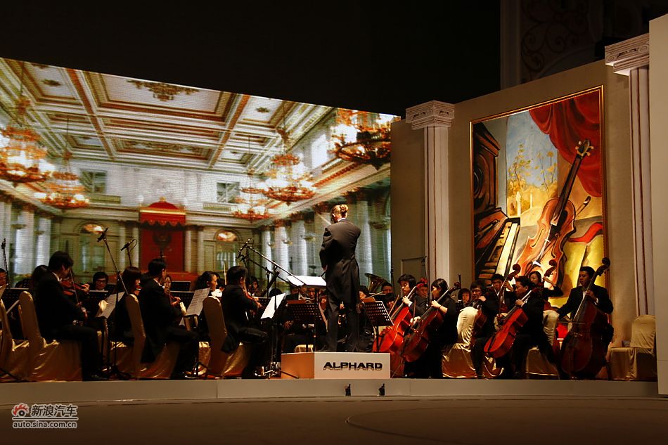 埃尔法上市现场图