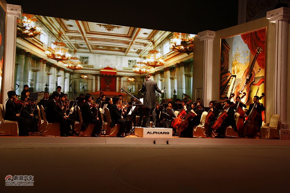 埃尔法上市现场图