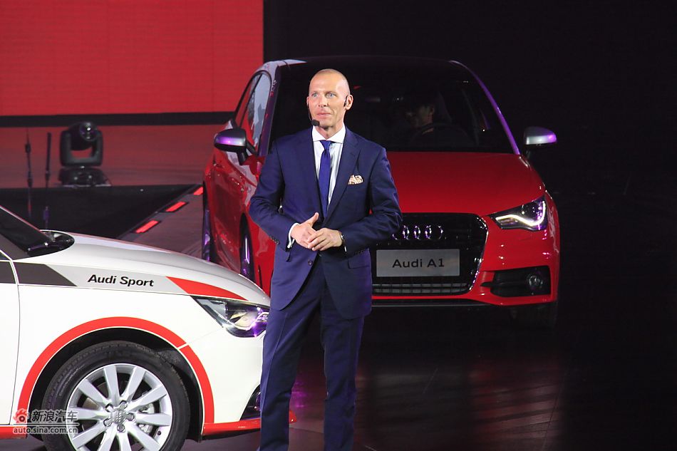 奥迪A1上市现场图