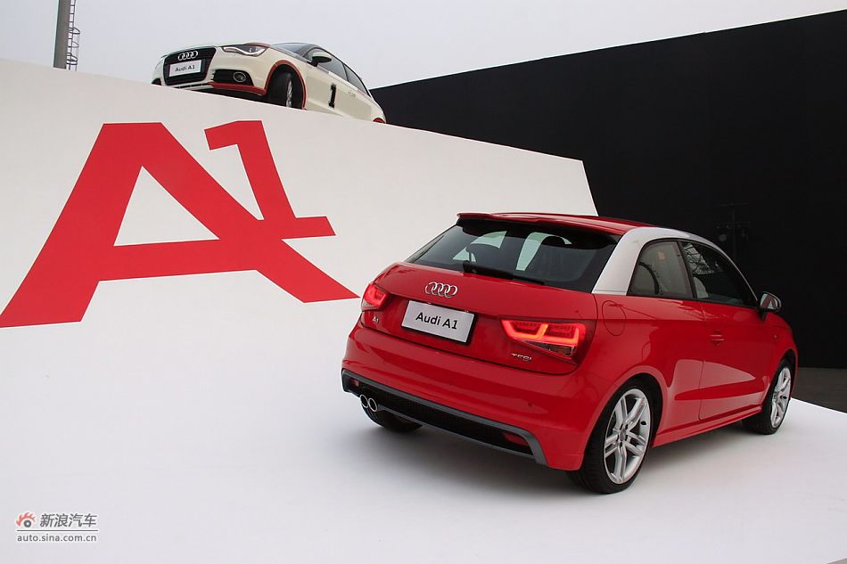 奥迪A1上市现场图