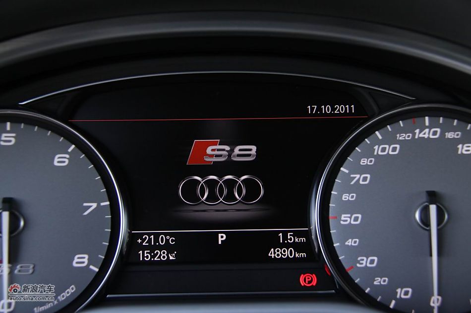 2012款奥迪S8内饰功能