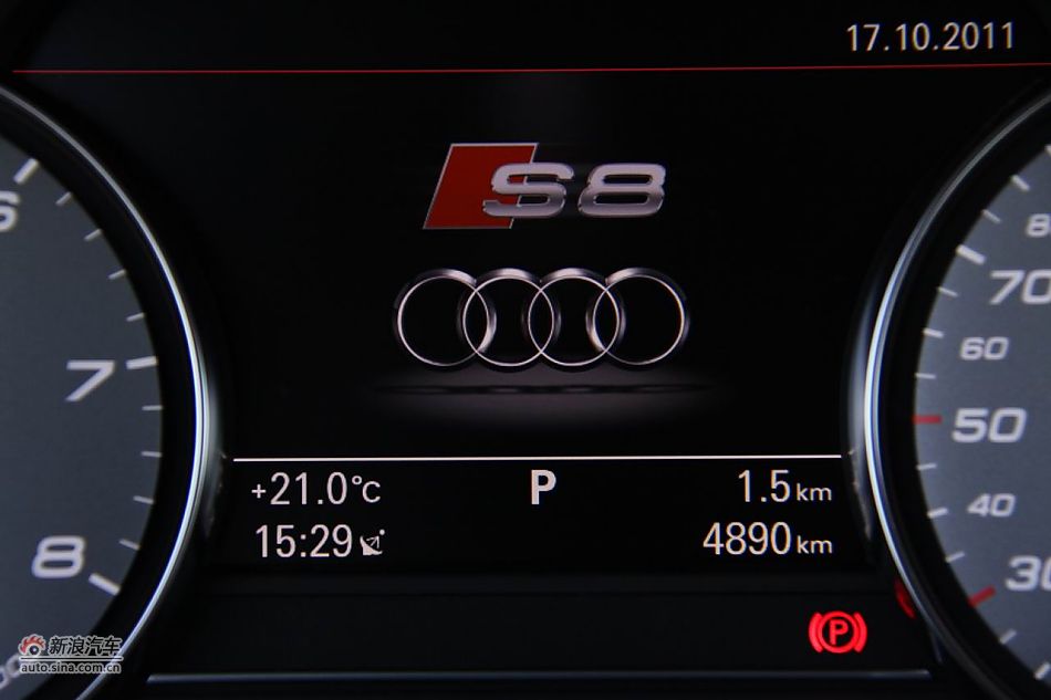2012款奥迪S8内饰功能