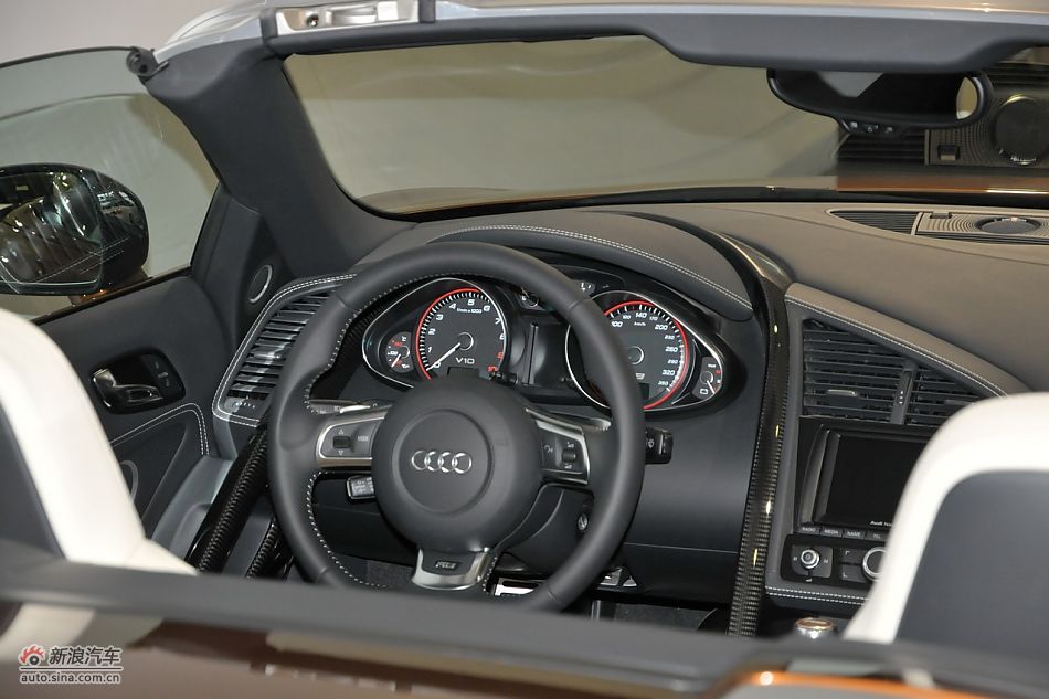 奥迪R8 Spyder内饰