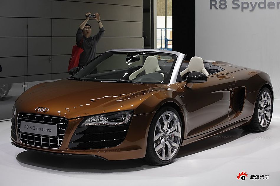 奥迪R8 Spyder 5.2 quattro
