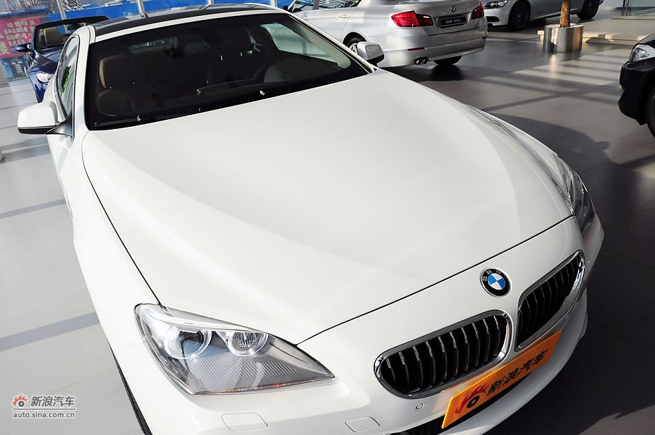 2012款宝马6系双门轿跑车实拍