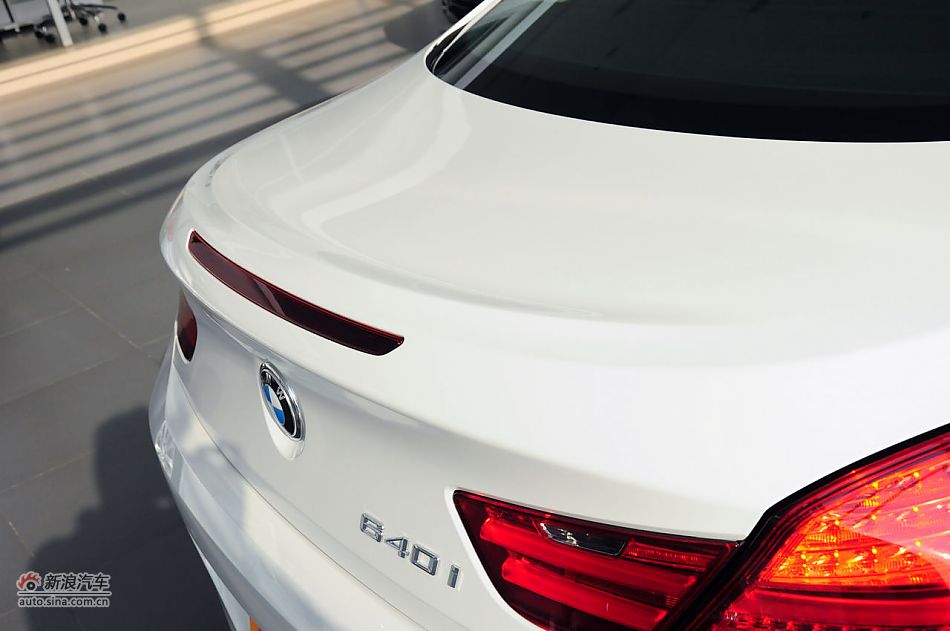 2012款宝马6系双门轿跑车实拍