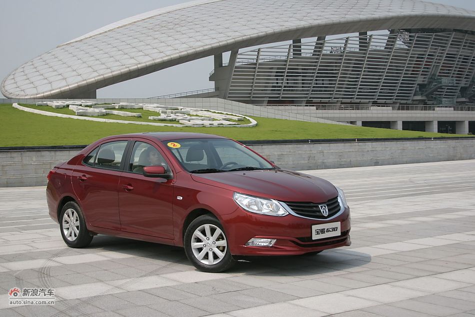 宝骏630 1.5L手动精英型外观