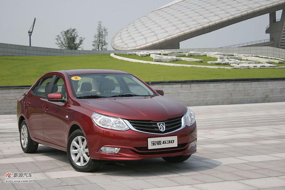 宝骏630 1.5L手动精英型外观