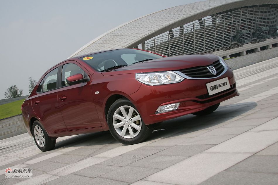 宝骏630 1.5L手动精英型外观