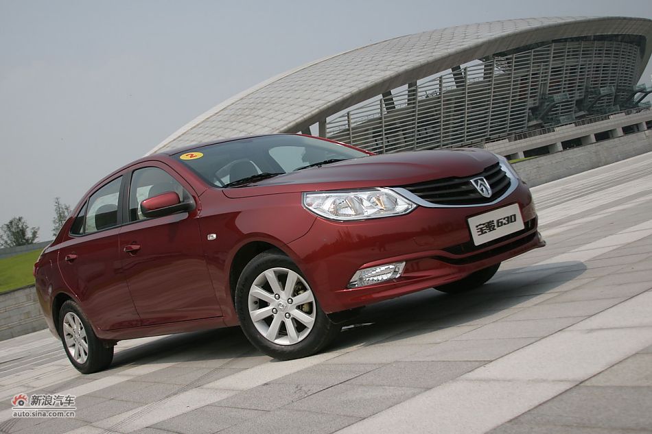 宝骏630 1.5L手动精英型外观