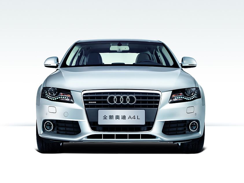 09款全新奥迪A4L外观资料图