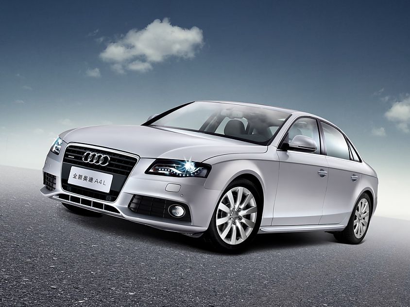 09款全新奥迪A4L外观资料图