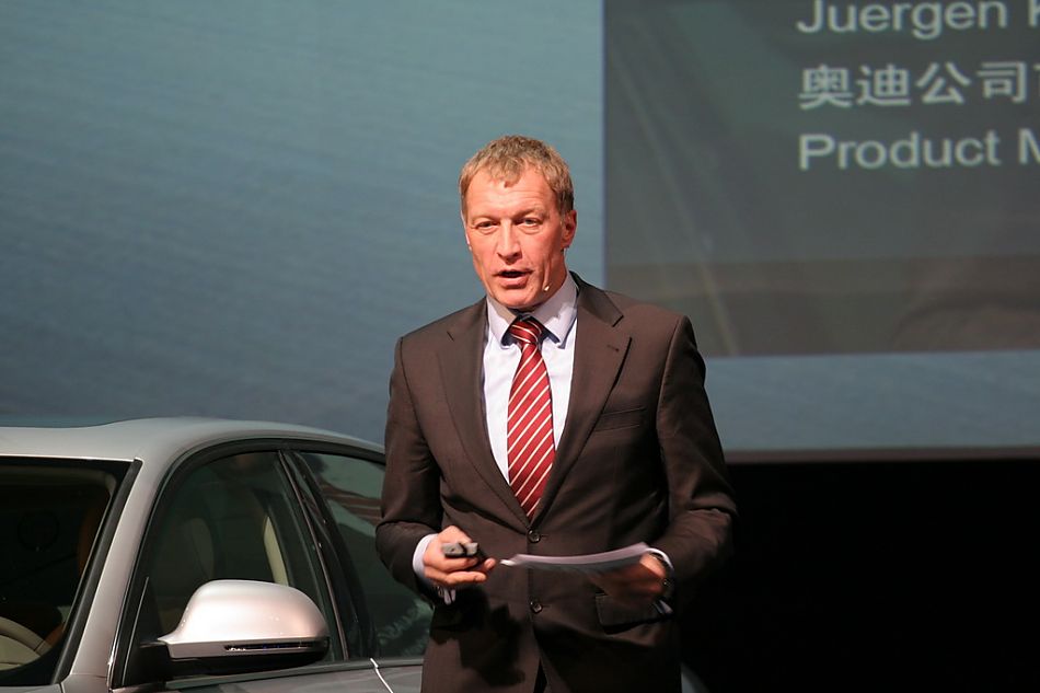 产品经理Juergen Klaschka做新A4推荐