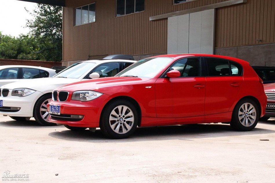 宝马1系实拍图