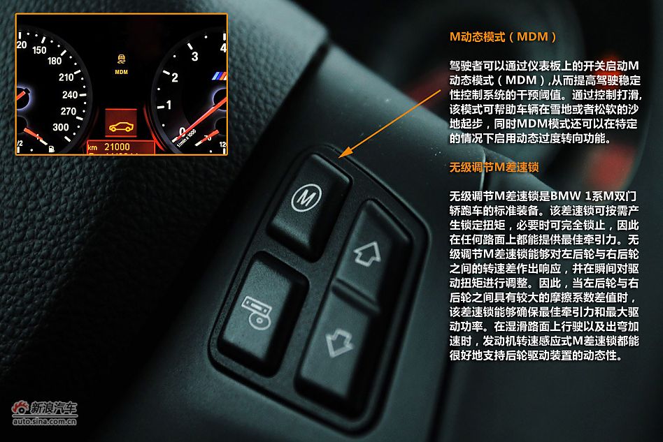 新浪汽车试驾图解宝马1M