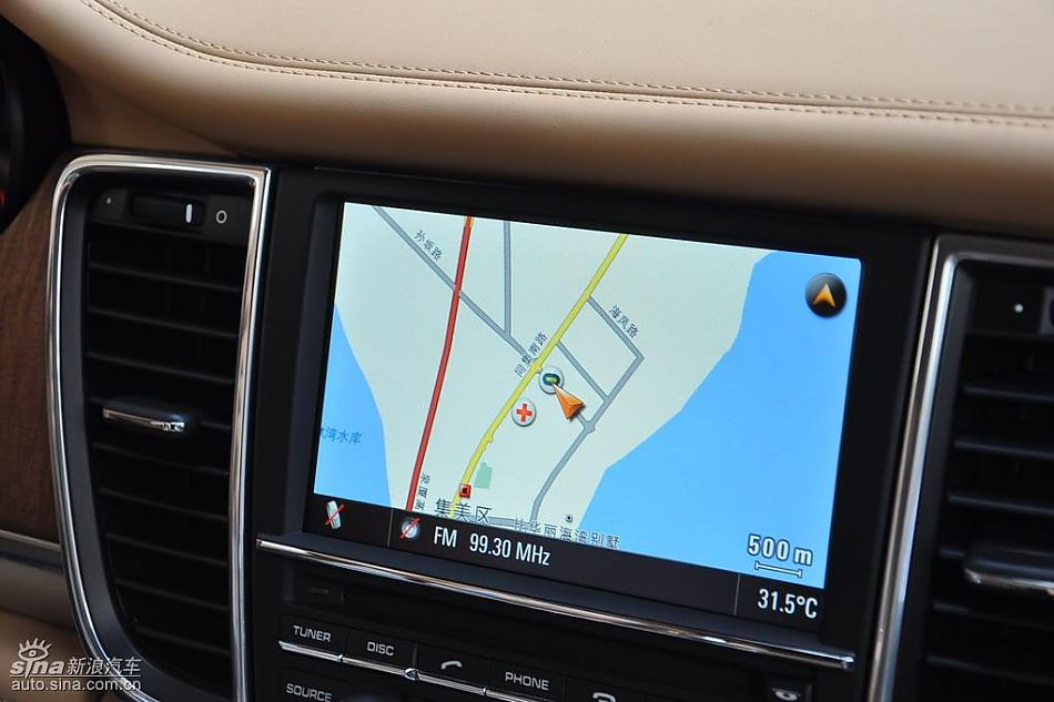 保时捷Panamera试车实拍-内饰图