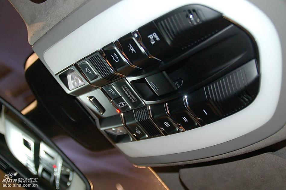 保时捷panamera内饰实拍图