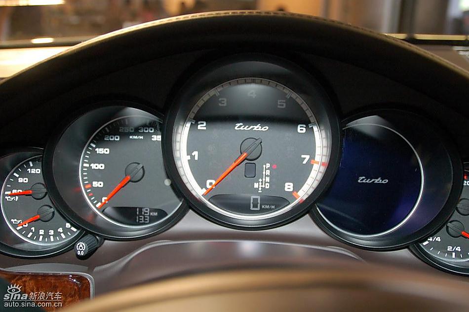 保时捷panamera内饰实拍图