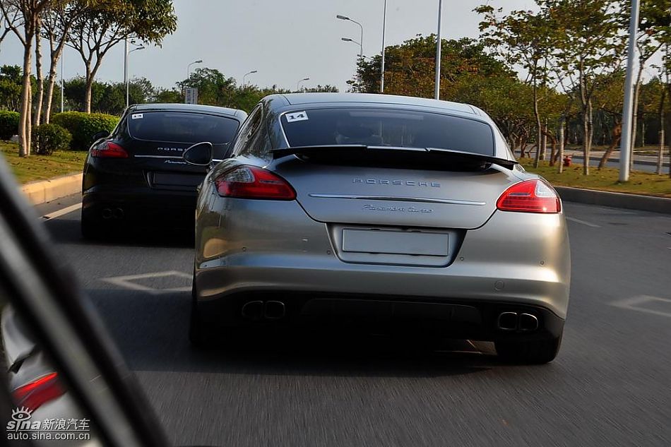 保时捷Panamera试车实拍图-动态