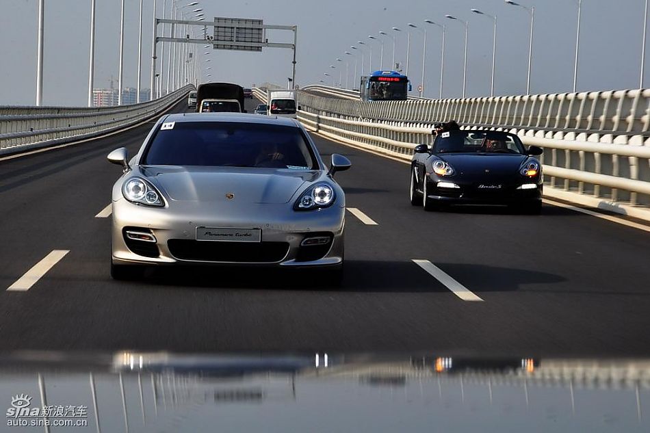 保时捷Panamera试车实拍图-动态