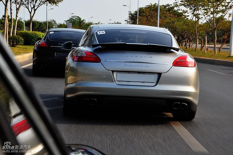 保时捷Panamera试车实拍图-动态