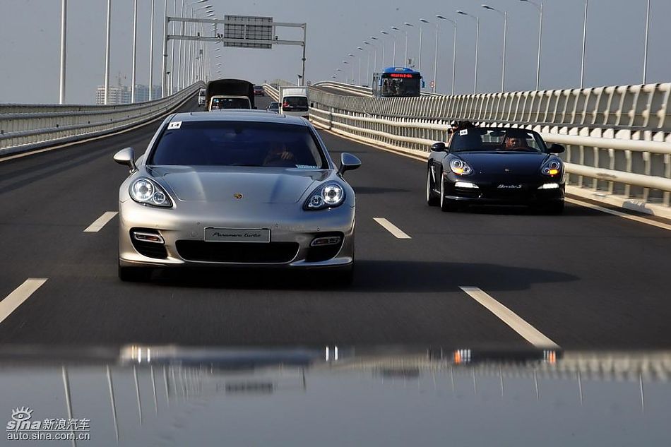 保时捷Panamera试车实拍图-动态