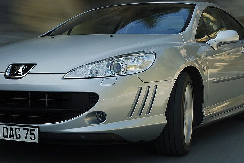 标致Coupé407双门跑车外观