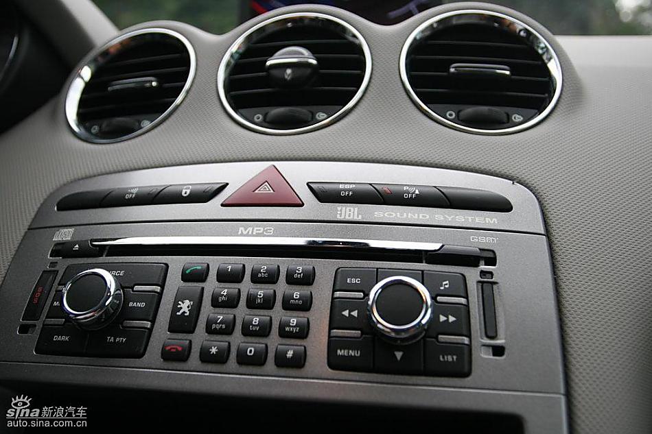 标致308SW内饰及细节