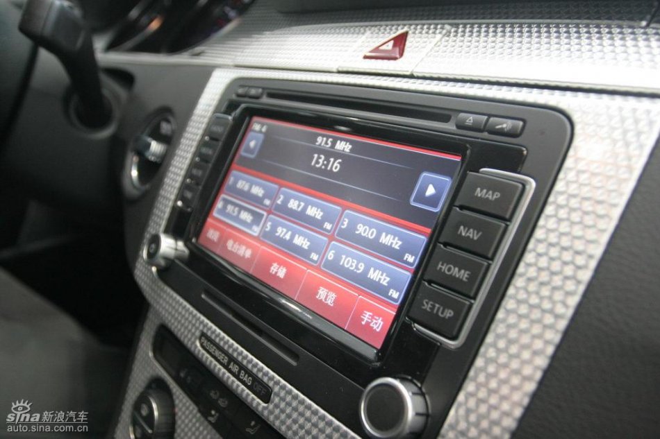 大众R36内饰及细节