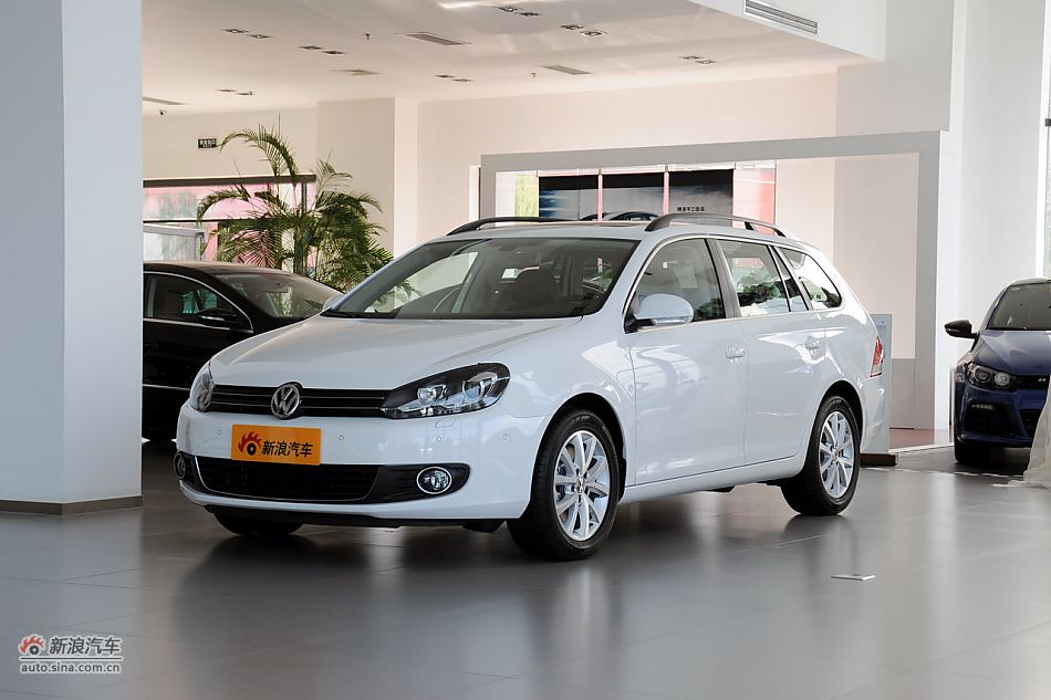 Golf旅行轿车实拍