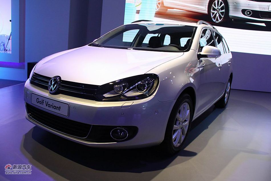 2011款高尔夫旅行轿车外观