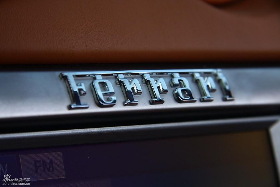 法拉利California试车实拍图内饰