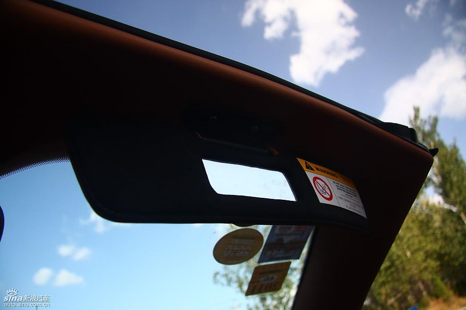 法拉利California试车实拍图内饰