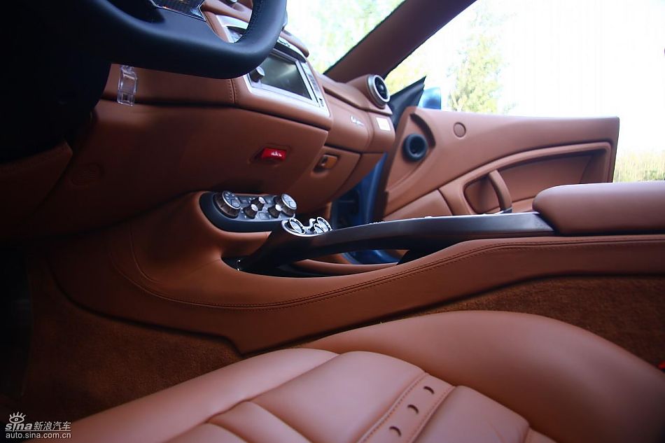 法拉利California试车实拍图内饰