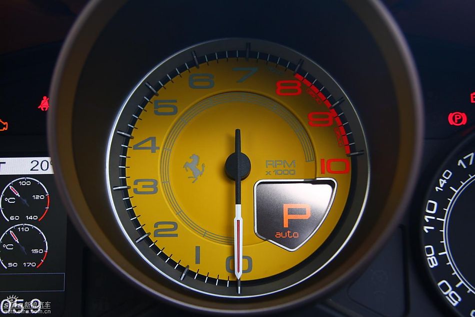 法拉利California试车实拍图内饰