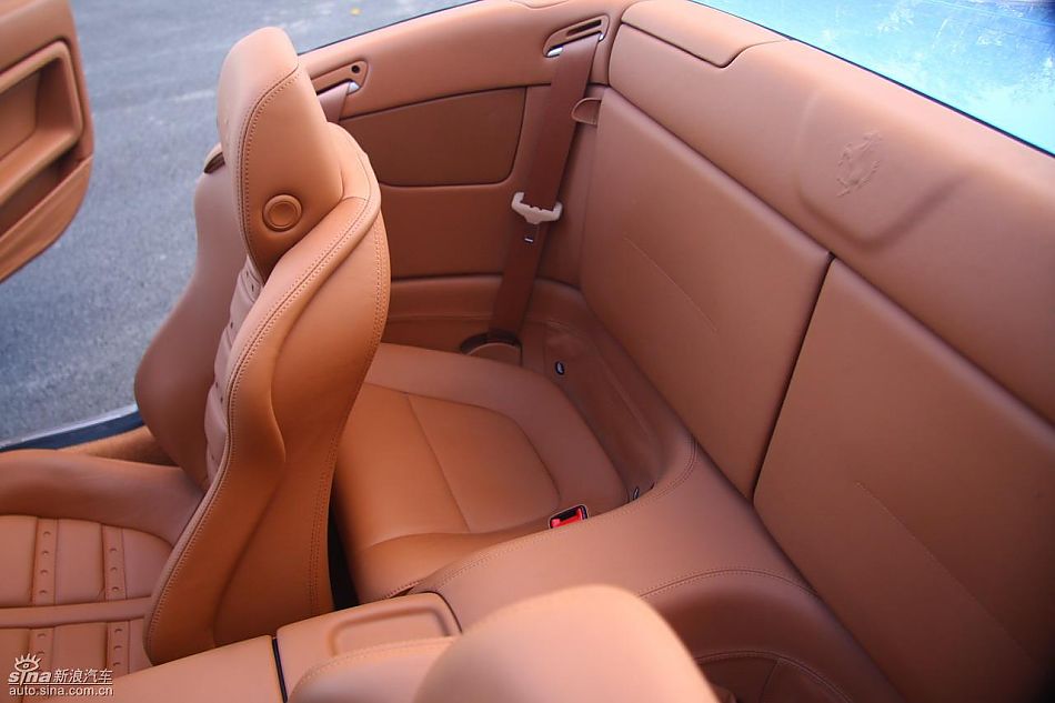 法拉利California试车实拍图内饰