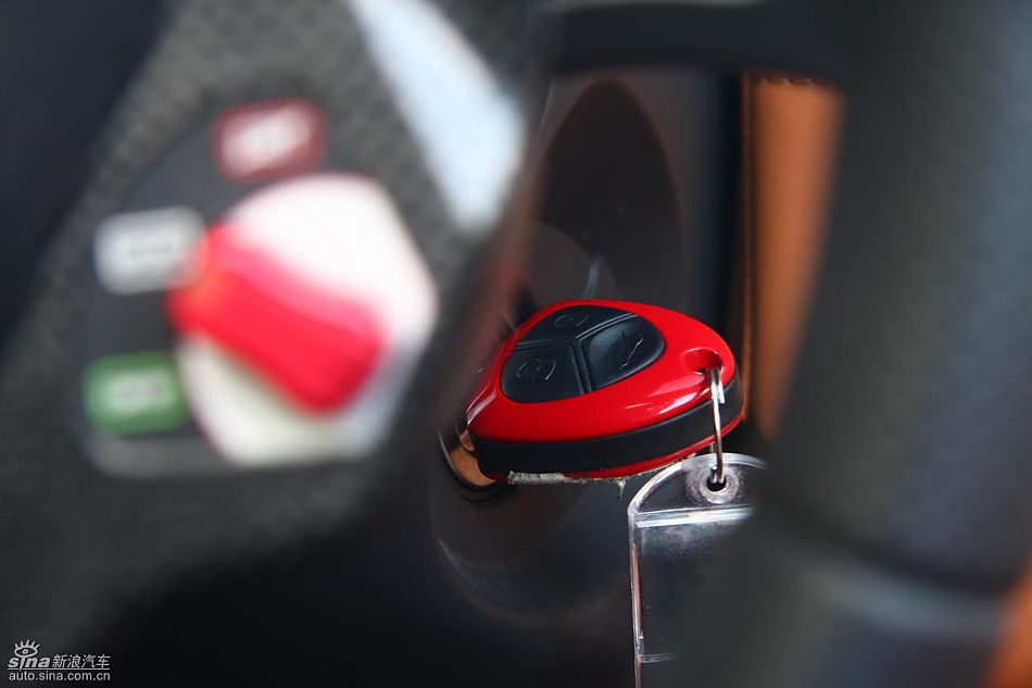 法拉利California试车实拍图内饰