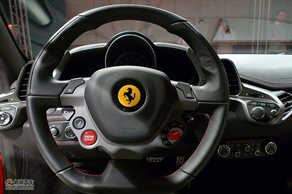 法拉利458ITALIA内饰及细节